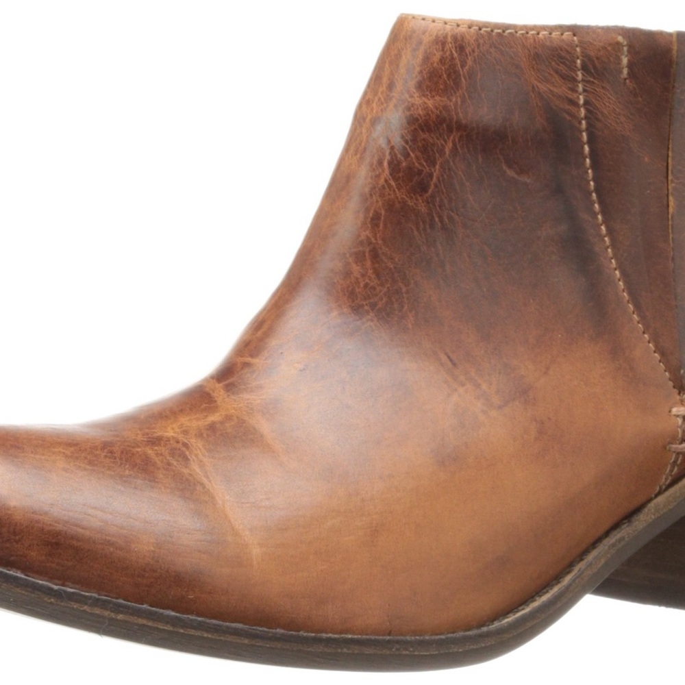 Matisse Dodge Tan Leather Ankle Booties
